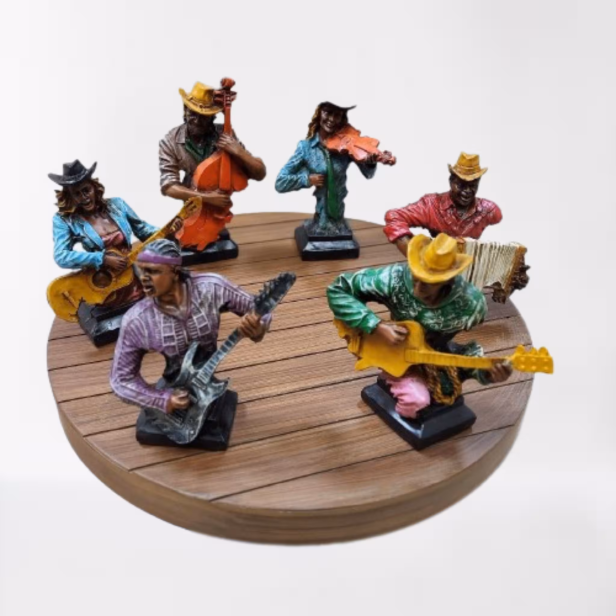 مجسمه نوازنده مجموعه 6 عددی