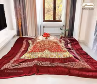 لحاف کرسی ترمه هاشمی و مخمل صفاهوم