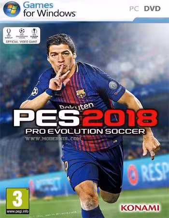 بازی کامپیوتر فوتبال تکاملی حرفه ای 2018 گزارش فارسی Pro Evolution Soccer 2018