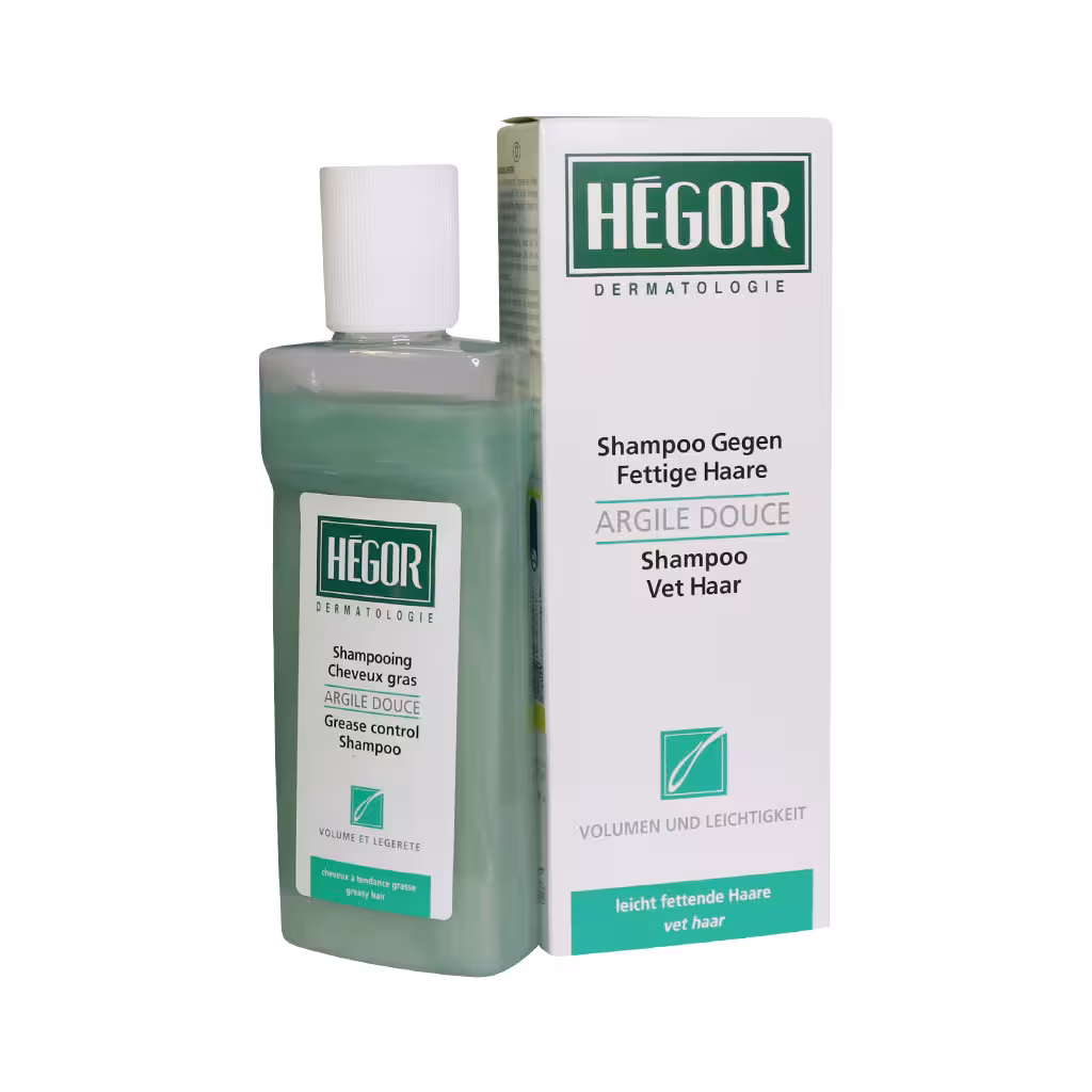 شامپو تنظیم کننده چربی آرژیل دوس هگورARGILE DOUCE GREASE CONTROL SHAMPOO HEGOR