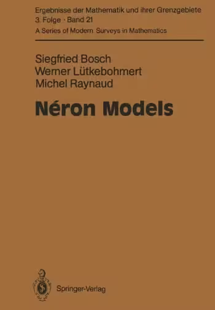 خرید و دانلود نسخه کامل کتاب Néron Models
