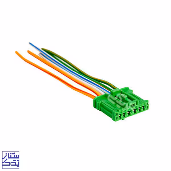 سوکت 6 فیش چراغ خطر عقب خودرو پژو 206