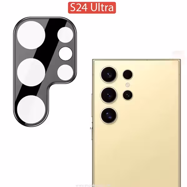 محافظ لنز دوربین 3D سامسونگ Galaxy S24 Ultra