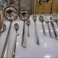 سرویس قاشق و چنگال 24 نفره 144 پارچه المان اصلی تضمینی ضخیم ناخنی