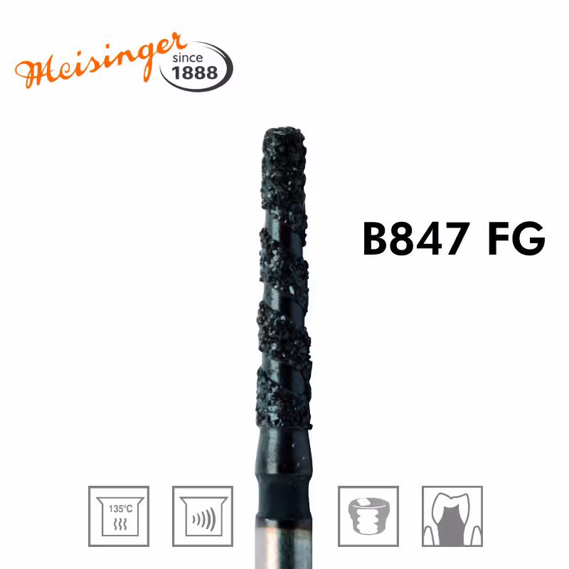 فرز الماسه MEISINGER – Black Cobra Diamond Bur B847 016 FG