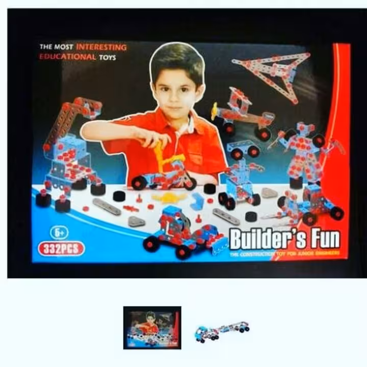 ساختنی پلاستیک 135 قطعه