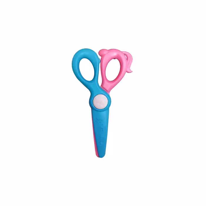 قیچی پلاستیکی مهد کودک فرمی نو