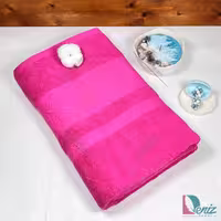 حوله حمامی آنیسا رنگ سرخابی