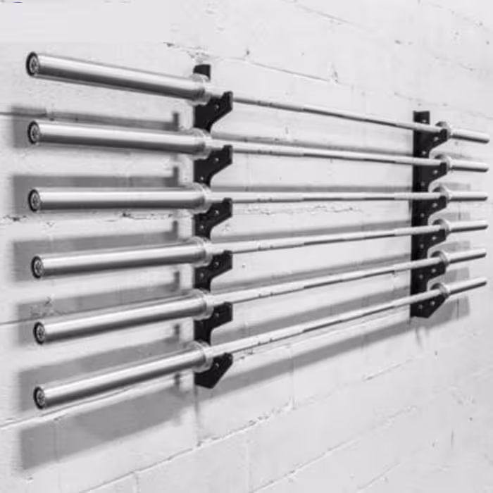 رک میله هالتر دیواری افقی Horizontalwallbarbell