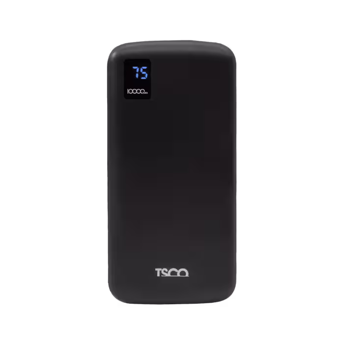 پاوربانک پرتابل تسکو TSCO مدل TP 815L با ظرفیت 10000 میلی‌آمپر ساعت و نمایشگر LCD