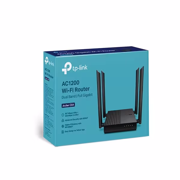 روتر بی سیم تی پی لینک مدل ARCHER C64 v1