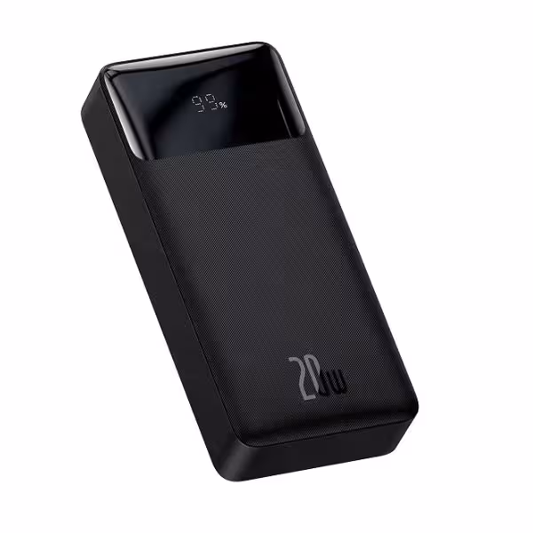 پاوربانک باسئوس مدل Bipow Digital Display PPDML-M ظرفیت 20000 میلی آمپر ساعت با توان 20 وات