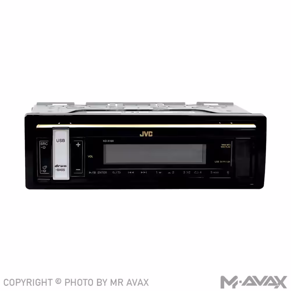 پخش جی وی سی مدل KD-X168M
