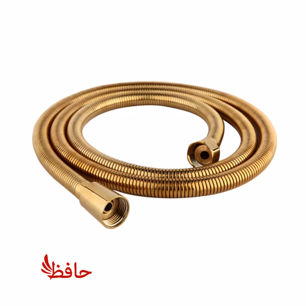 شلنگ توالت راسان طلایی مات