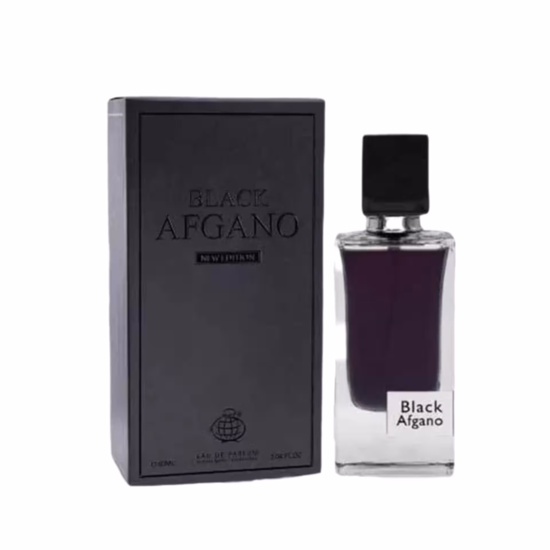 ادکلن مردانه فراگرنس ورد مدل ناسوماتو بلک افغان حجم 60 میل