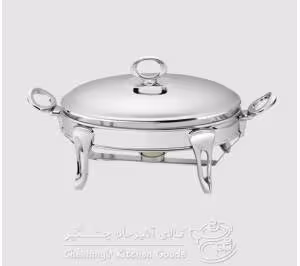 سوفله بیضی 2 لیتر استیل یونیک مدل امپراطور UN-3868