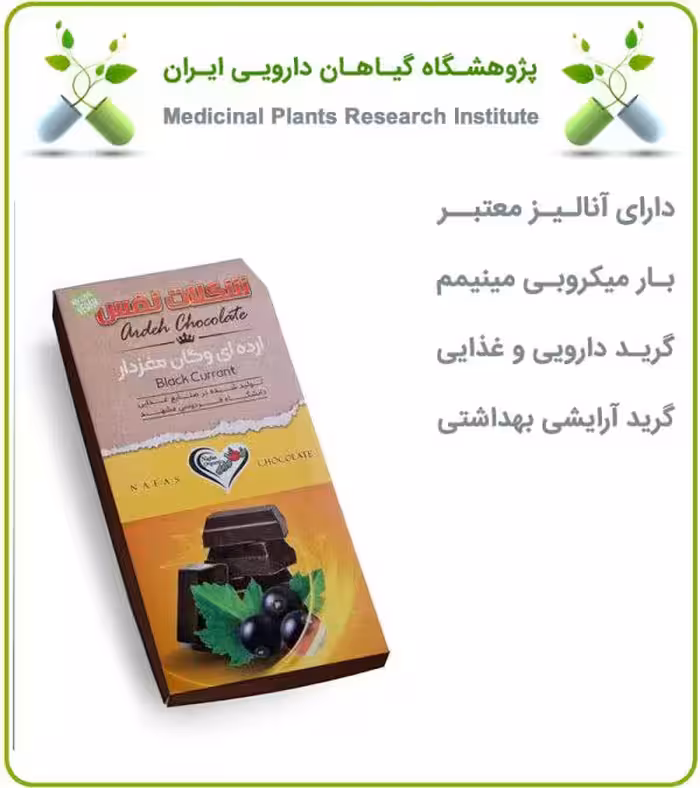 شکلات ارده ای وگان مغز دار ارگانیک نفس