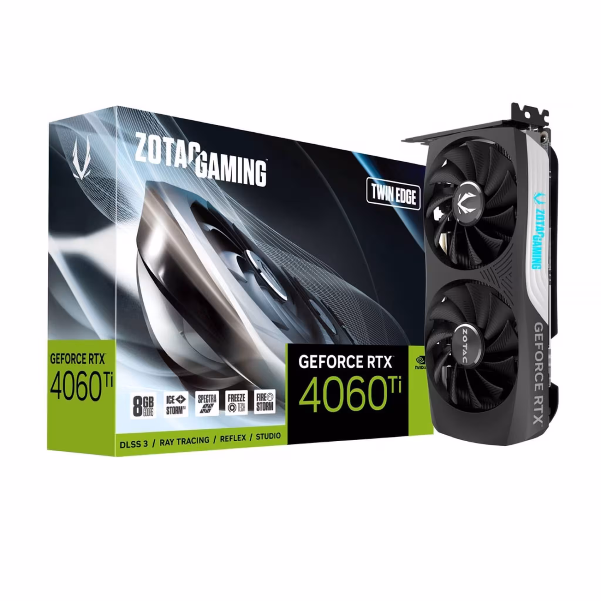 کارت گرافیک زوتاک GEFORCE RTX 4060 Ti Twin Edge 8GB GDDR6
