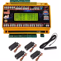 کنترلر سیم کارتی دما و رطوبت 8 کانال با نمایشگر