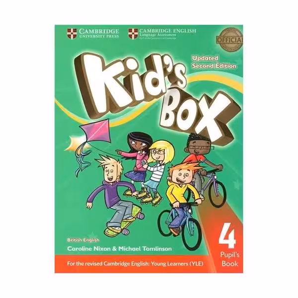 کیدز باکس چهار ویرایش دوم Kids Box 4 Second Edition