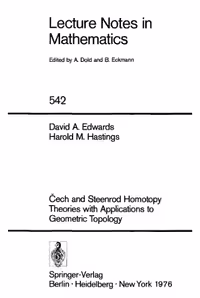 خرید و دانلود نسخه کامل کتاب Čech and Steenrod Homotopy Theories with Applications to Geometric Topology