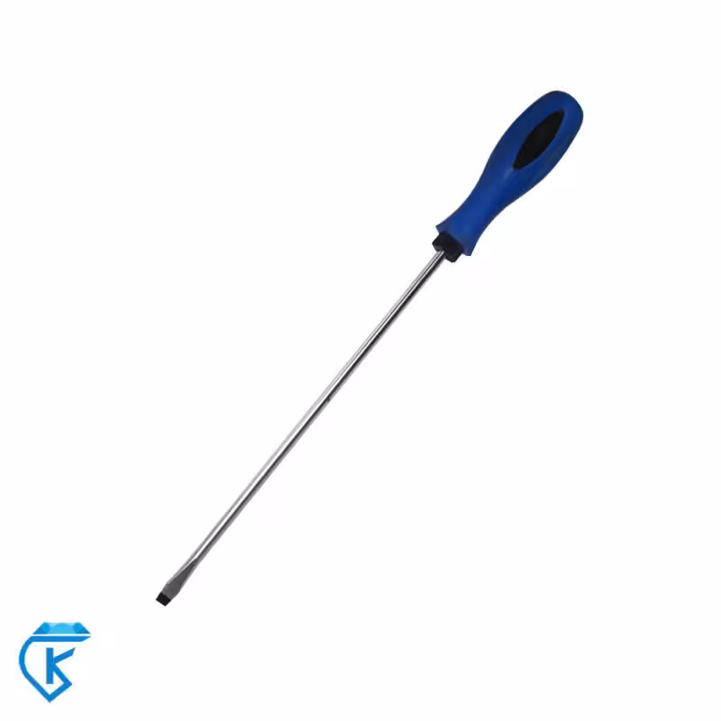 پیچ گوشتی تخت 250 دسته آبی