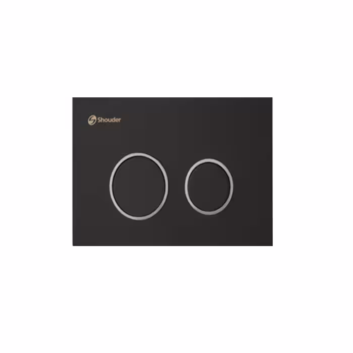 صفحه کلید فلاشتانک توکار نیس شودر  مشکی کروم