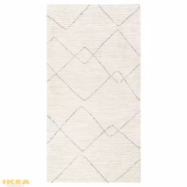 فرش کم پرز مدل TVERSTED | برند ایکیا | ارسال 15 الی 20 روز کاری