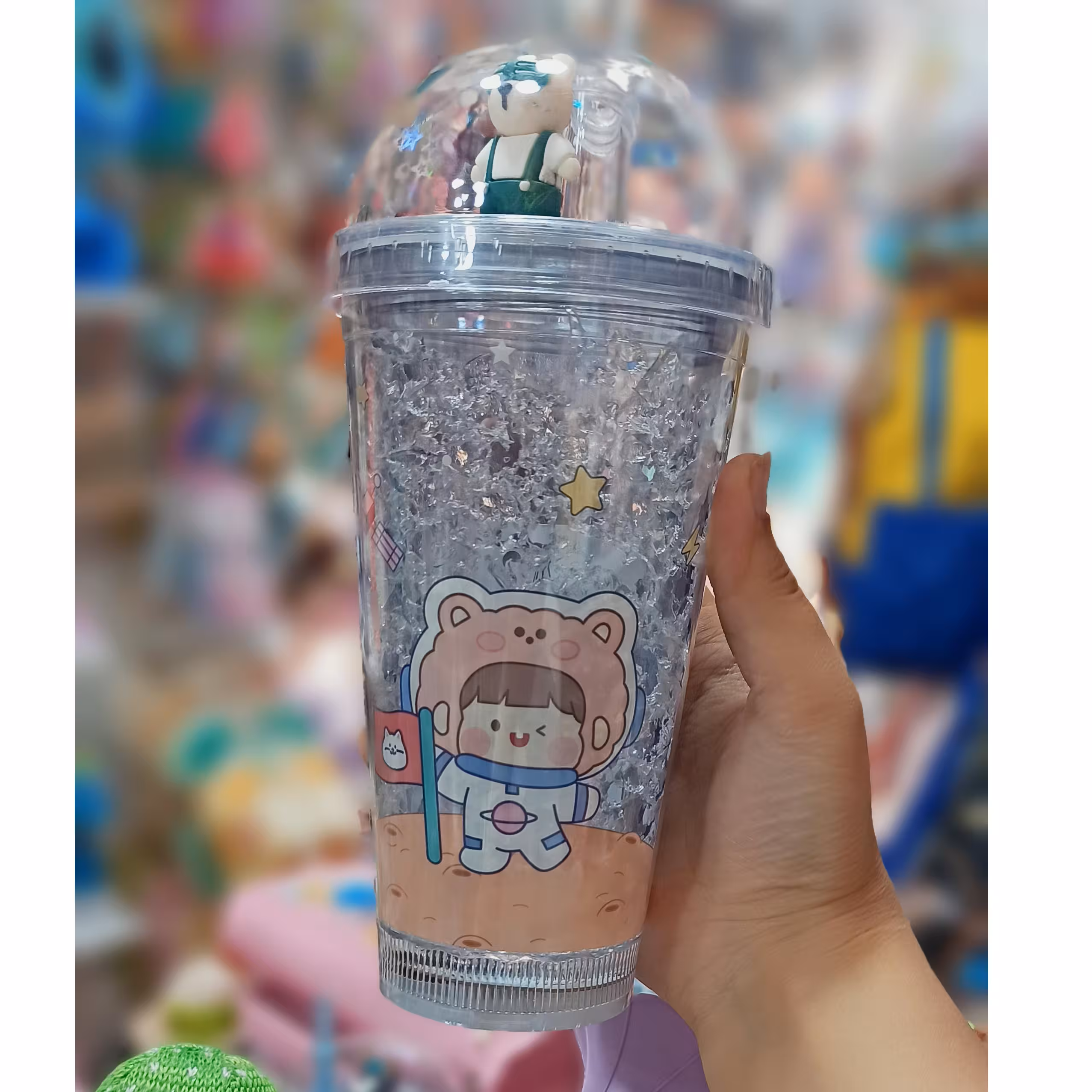 اسموتی ژله ای دوجداره دارای آهنگ اسموتی موزیکال چراغ دار