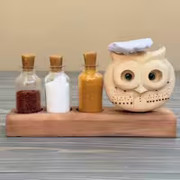 جا ادویه ای جغد طرح چهار