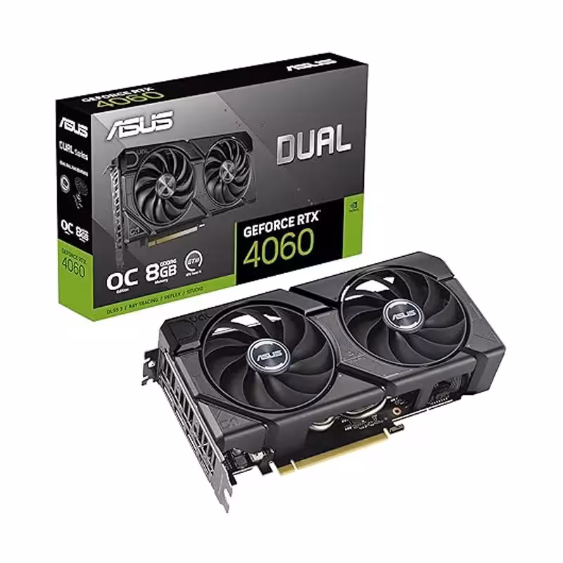 کارت گرافیک ایسوس مدل RTX4060-OC Edition-8GB-GDDR6