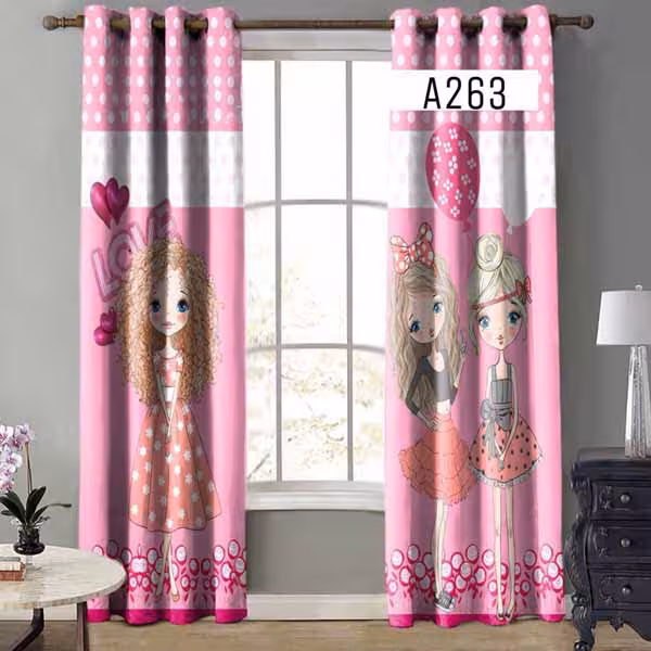 پرده چاپی کودک کد A263