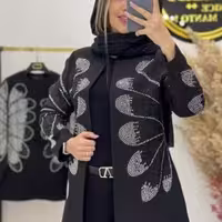 کت مزونی پروانه مجلسی شیک کالکشن عید 83643