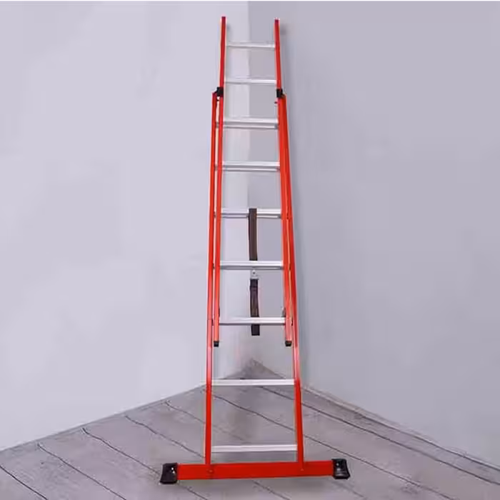 نردبان فراز پله مدل پرشین 22 پله سه تکه 6متری