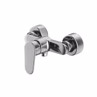 شیر آفتابه آلپ کروم شودر