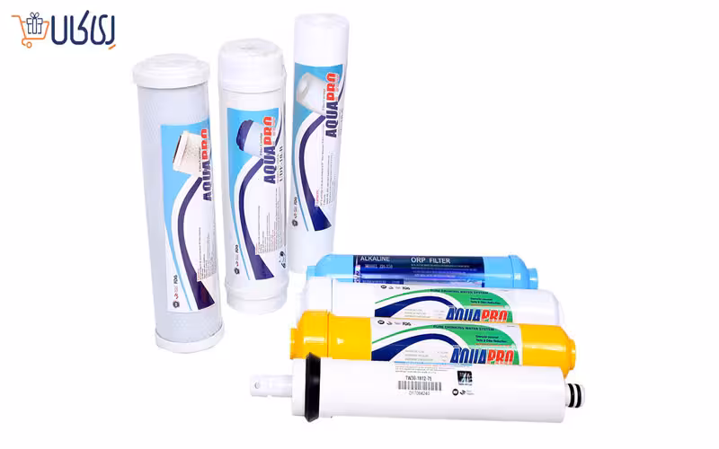 فیلتر دستگاه تصفیه آب آکوا پرو AQUA PRO مدل RO مجموعه 6 عددی