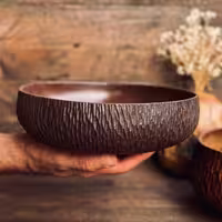 کاسه چوبی گردو کد 0353