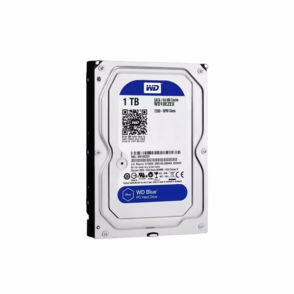 هارد وسترن دیجیتال HDD WD Blue 1TB (آکبند، گارانتی شرکتی)