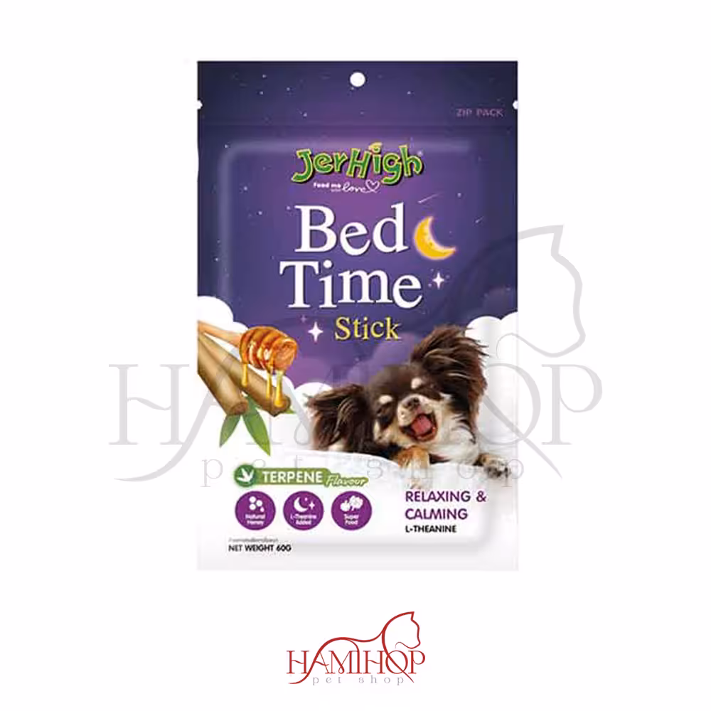 تشویقی سگ برند جرهای مدل شب 60گرم Jerhigh bed time