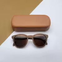 عینک چوبی دست‌ساز میدو مدل O016