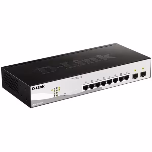 سوییچ شبکه 10 پورت دی لینکD-LINK DGS-1210-10P