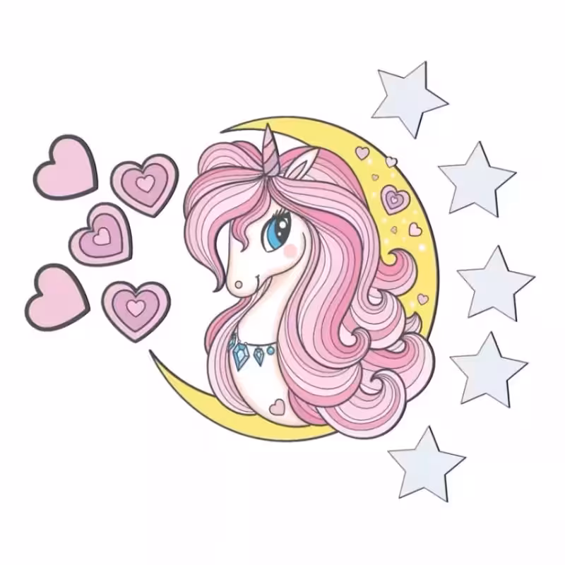 استیکرچوبی یونیکورن