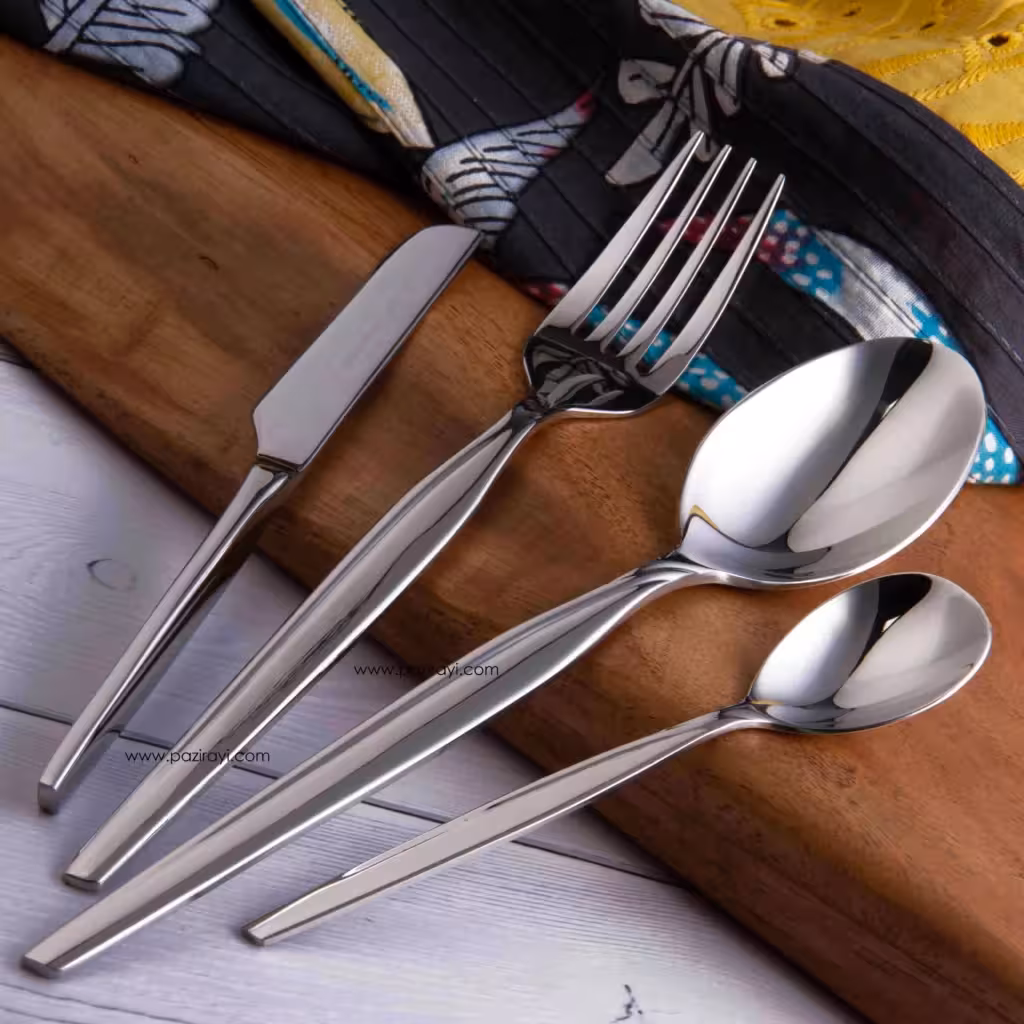 سرویس قاشق چنگال 30 نفره اس جی مدل 322m