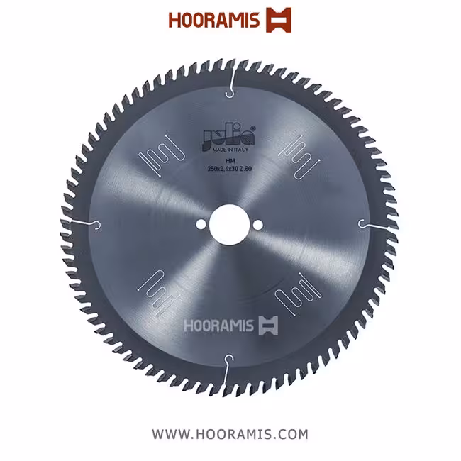 تیغ اره الماسه آلومینیوم بر 128 دندانه قطر 450 برند جولیا (Julia) ایتالیا |  کد رفرنس HMP450383FT128S |