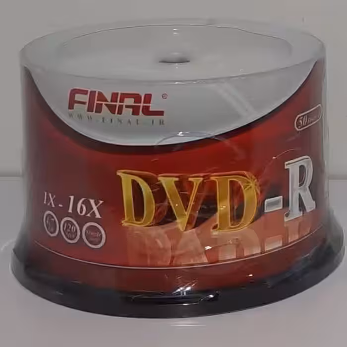 دی وی دی خام فینال 16X بسته 50 عددی کد2054