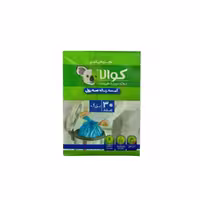 کیسه زباله رنگی کوالا مدل 3 رول بزرگ سایز 65*90 تعداد 30 عددی