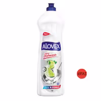 مایع ظرفشویی 1000 گرمی لیمویی آلوکس (ALOVEX)