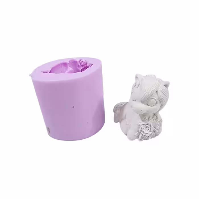 قالب سیلیکونی اسب پونی کد دو ارتفاع 7 سانت