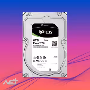 هارددیسک اینترنال سیگیت مدل Exos ST6000NM0115 ظرفیت 6 ترابایت