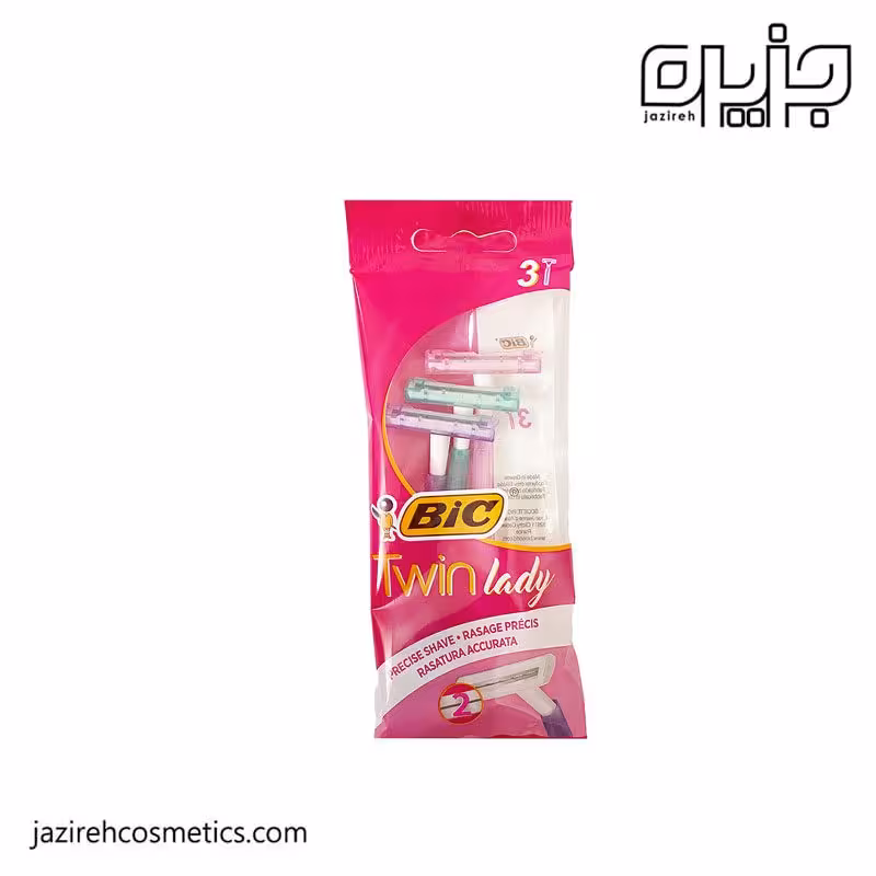 ژیلت Bic مدل TWin Lady بسته 3 عددی